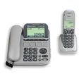 Téléphone senior filaire avec combiné sans fil amplifié 90dB et touches mémoires directes Amplicomms Powertel 2880-2