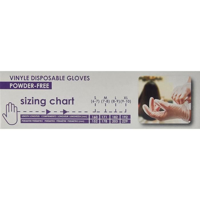 Gants nitrile blanc - Abena Classic - Sans latex -Premier choix