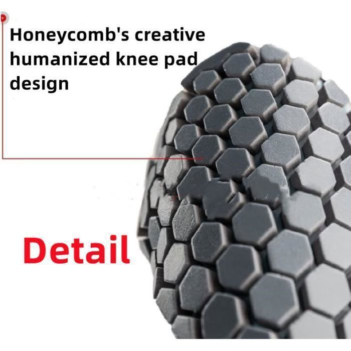 NONMON Jambière Genouillère De Compression Épaisse Avec Coussin 9 Mm – Protection Antidérapante Pour Basketball, Volleyball, Football, Rugby Et Crossfit – 1 Paire