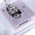 Mini Machine à Coudre Électrique LLA® - Couture Automatique Vitesses Réglable - Blanc-3