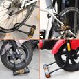 Antivol Vélo en U à Code, Cadenas Antivol en Acier Allié Massif pour Vélo Trottinette Moto Portail - 120CM Flex Acier Câble Inclus-3