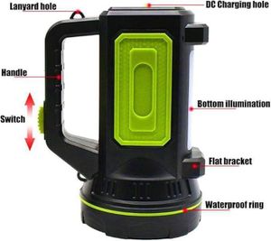 Kit Lampe Torche Tactique Ledeak 1000 Lumens - LED, étanche, Aluminium Noir