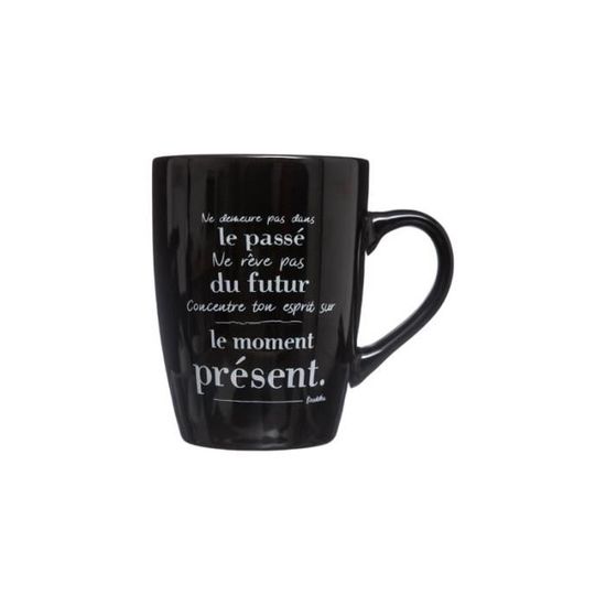 Mug Rond Citation 30 Cl Modele Aleatoire 10 5 Cm Achat Vente Bol Cdiscount