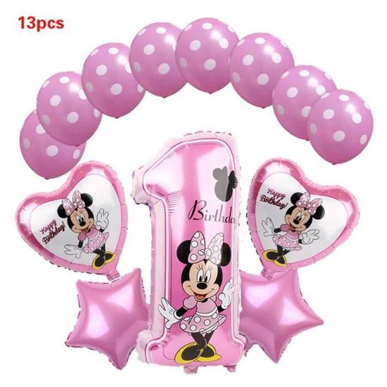 Minnie Mouse Personnalisé Anniversaire Bannières Pack de deux