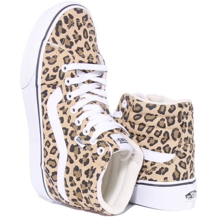Vans plateforme sales damier femme