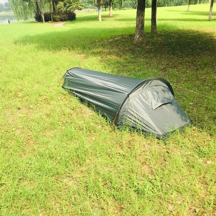 Tente ultralégère pour le camping en plein air, sac de couchage, sac de bivouac, tente pour une seule hypothèque  18