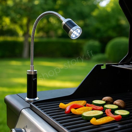 Lampe De Barbecue Ajustable à 360 Degrés, Lampe De Camping Portable 15led Tuyau Flexible Lampe De Travail Lampe Entretien Aimant Fort 99526473 Lampe De Barbecue Ajustable à 360 Degrés, Lampe De Camping Portable 15led Tuyau Flexible Lampe De Travail Lampe Entretien Aimant Fort 99526473