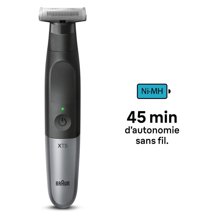 Rasoir Hybride Braun XT5100 Pour Visage Et Corps - 5 Sabots, Lame Flexible 4D