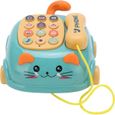 Voiture téléphonique pour l'éducation préscolaire Jouet mignon de téléphone portable d'enfants Abilityshop-0
