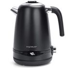 Aigostar Loki - Bouilloire 0% BPA en acier inoxydable. 1.7L, 2200W. 7 températures préréglées, maintien au chaud, écran LED.