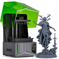 Imprimante 3D, ELEGOO, Saturn 4 Écran 12K MSLA, Nivellement Automatique, Grande Taille d'impression 218,88x122,88x220mm³