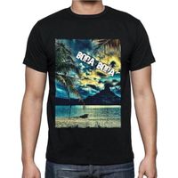 Homme Tee-Shirt Bora Bora 2 T-Shirt Vintage Noir