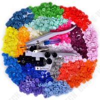 TD® Kit de boutons coutures Multi couleurs 300 pièces plusieurs tailles travail couture coudre boutons vêtements colorées style