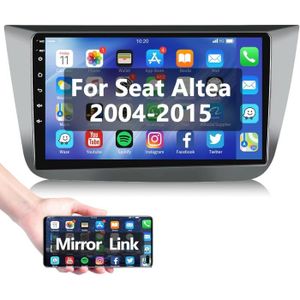 AUTORADIO Android Autoradio GPS pour Seat Altea 2004-2015(Co