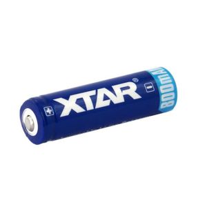 PILES 1 piles Batterie rechargeable Xtar 14500/AA/R6 3.7