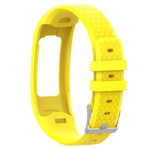 BRACELET D'ACTIVITÉ Bracelet de remplacement pour bracelet en silicone pour Garmin VivoFit 2/1 Fitness Tracker d'activité jaune