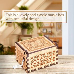 Boîte à musique en bois à manivelle Harry Potter - ESTINK - Mélodie Harry  Potter - Blanc - 10cm x 6cm x 4cm - Cdiscount Jeux - Jouets