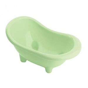 KIT DE SOIN - HYGIÈNE Accessoires de toilette plastique coloré | Animaux Hamster, petits rats souris, baignoire accessoires pour animaux Green -TO2743