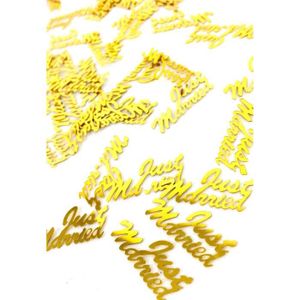Eurowrap Argent Just Married Mariée Marié Coeur Table Confetti 14 G Fête Saupoudrer