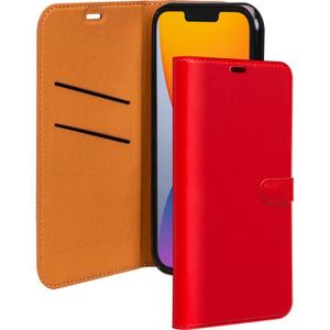 HOUSSE - ÉTUI Folio Wallet iPhone 14 Plus Rouge avec languette d
