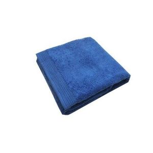 Emonye Serviette de bain pour la plage Bleu Blanc Large Rayures Carr/é Serviette pour la maison//h/ôtel//cuisine//spa//salon//salle de gym et visage 12,9 x 12,9 pouces