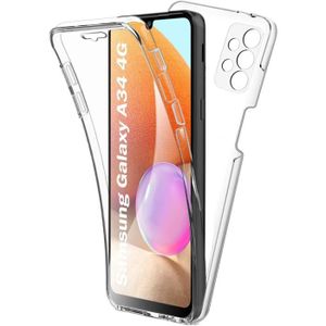 COQUE - BUMPER Coque Samsung Galaxy A32 4G 6 4 pouces protection intégrale avant et arrière rigide protection tactile à 360 degrés antiB8