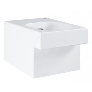 WC - TOILETTES Cube Ceramic WC suspendu, PureGuard, Blanc alpin (3924500H)