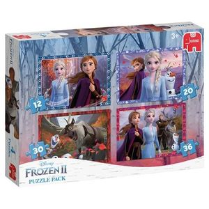 PUZZLE Puzzle Disney Frozen 2 - JUMBO - Moins de 100 pièc