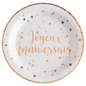 Decoration Anniversaire Assiette Cdiscount Decoration Anniversaire Assiette Cdiscount