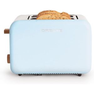 GRILLE-PAIN - TOASTER CREATE-TOAST RETRO-Grille pain pour tranches large
