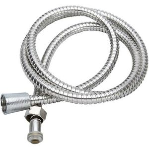 2 Connecteurs Tuyau Douche Mâle/Femelle Filetés - Acier Inoxydable - Compatible Pommeaux Standard & Tuyaux Divers