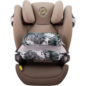 HOUSSE MATÉRIEL VOYAGE  Kids Housse De Accessoire Pour Siège Auto Bébé En Coton Compatible Avec Cybex Pallas M Et B - Fix (Zebra)[Q1263]