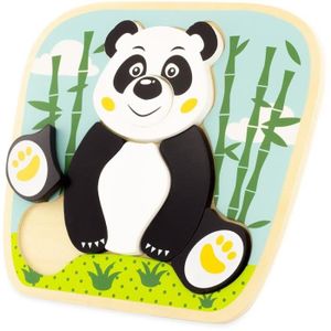 PUZZLE Puzzle Panda - Ulysse - Moins de 100 pièces - Anim