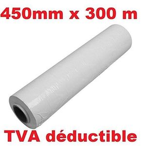 Film /étirable pour bagage valise emballage BLANC OPAQUE 450 mm x 270 m/ètres film protecteur extensible manuel pour s/écuriser valises et bagages film plastique antivol film protection valise bagage