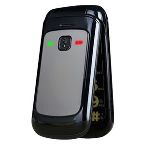 Téléphone portable Téléphone portable à clapet WIRLSWEAL - Noir - Gra