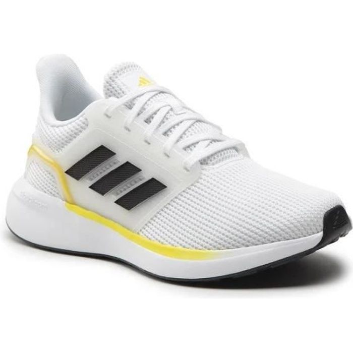 frio bandera nacional mil millones ADIDAS - chaussure de running EQ19 Run avec semelle cloudfoam - Homme -  blanc/noir/jaune - Cdiscount Sport