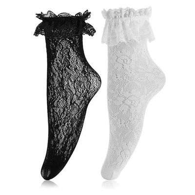 Geyoga 4 Paires Collants En Résille Sans Pied à Otifs Collants En