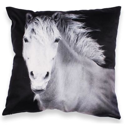 Soleil docre Coussin D/éco D/éhoussable 45 x 45 cm Polyester Multicolore