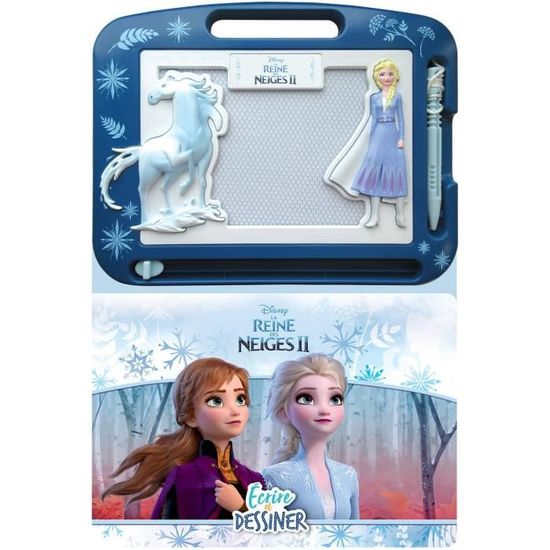 Disney reine des neiges princesse Elsa enfant ensemble de peinture planche  à dessin jouets jouets éducatifs pour filles garçons tableau magnétique  enfants cadeau 