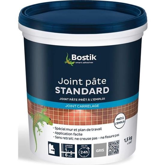 Joint Carrelage Gris Pâte 15 Kg