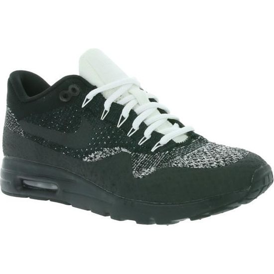 nike air max 1 ultra flyknit white black