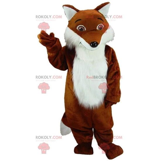 Costume Renard Réaliste - Masque Souple, Queue Et Gants, Pour Cosplay Ou Halloween Adulte - 7