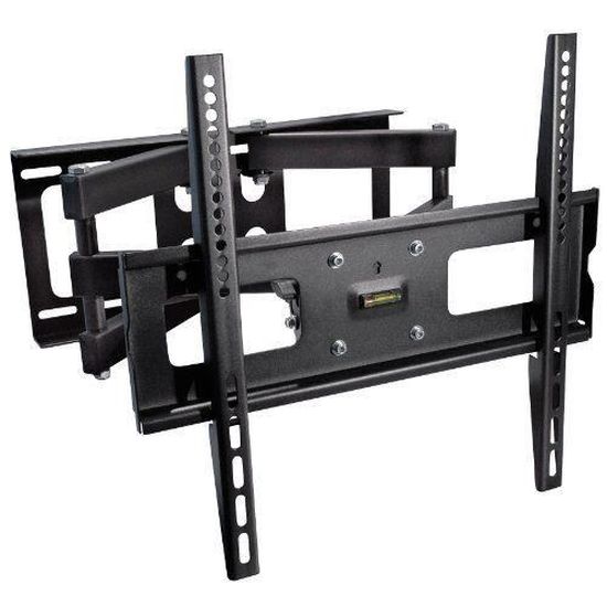 Support Mural TV MyWall H20SL - Pour Écrans Jusqu'à 21" - Pivotant 180° Et Inclinable - Noir
