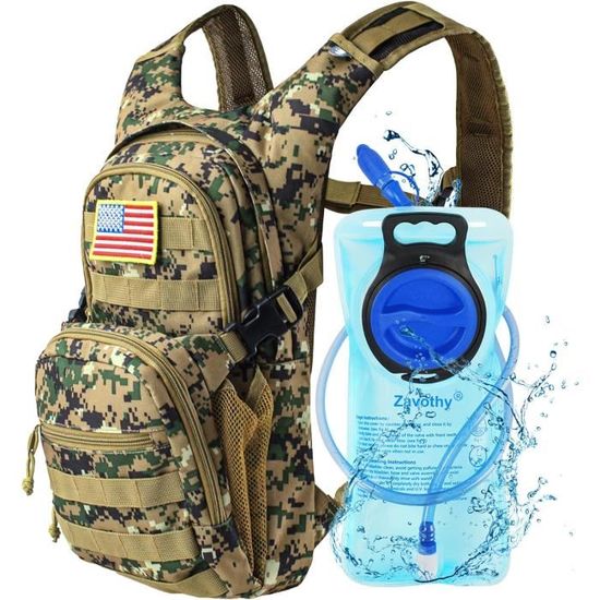 Housse Isotherme Pour Vessie D'Hydratation – Compatible 2-2,5L, En Tissu Oxford 600D
