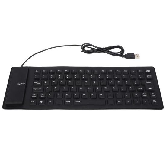 Clavier Souple à 85 Touches Clavier Pliable En Silicone Usb Filaire