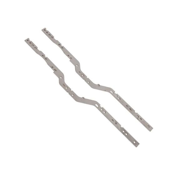1 Set De Protection Châssis Acier Inoxydable – Compatible Tamiya 1/10 NXGEN DT-0 Fighter