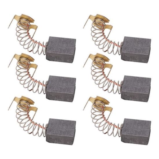 YINETTECH 2 Paires Balais De Charbon 6,25 X 4 X 10 Mm - Compatible Bosch Saeco Jura Siemens