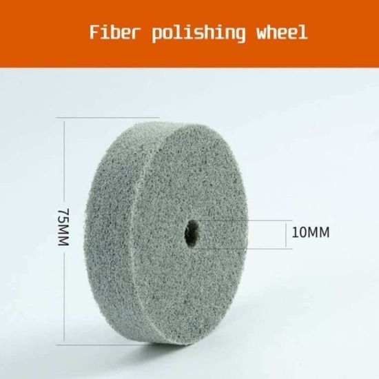 SJLERST 10pcs Roues à Feuillets Abrasif Meule De Polissage Disque De Meule à Lamelles En Papier Abrasif Avec Une Tige De 6mm Pour Brosse Poncage Perceuse Accessoires Polissage Bois 72016577