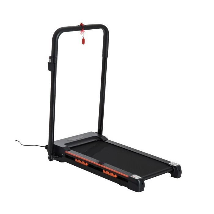 Tapis roulant électrique France acier noir