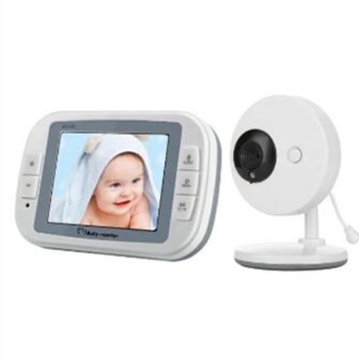 BABY PHONE - ECOUTE BEBE,Interphone sans fil 4.3 pouces Affichage de température, moniteur de bébé numérique - Type 3.5inch